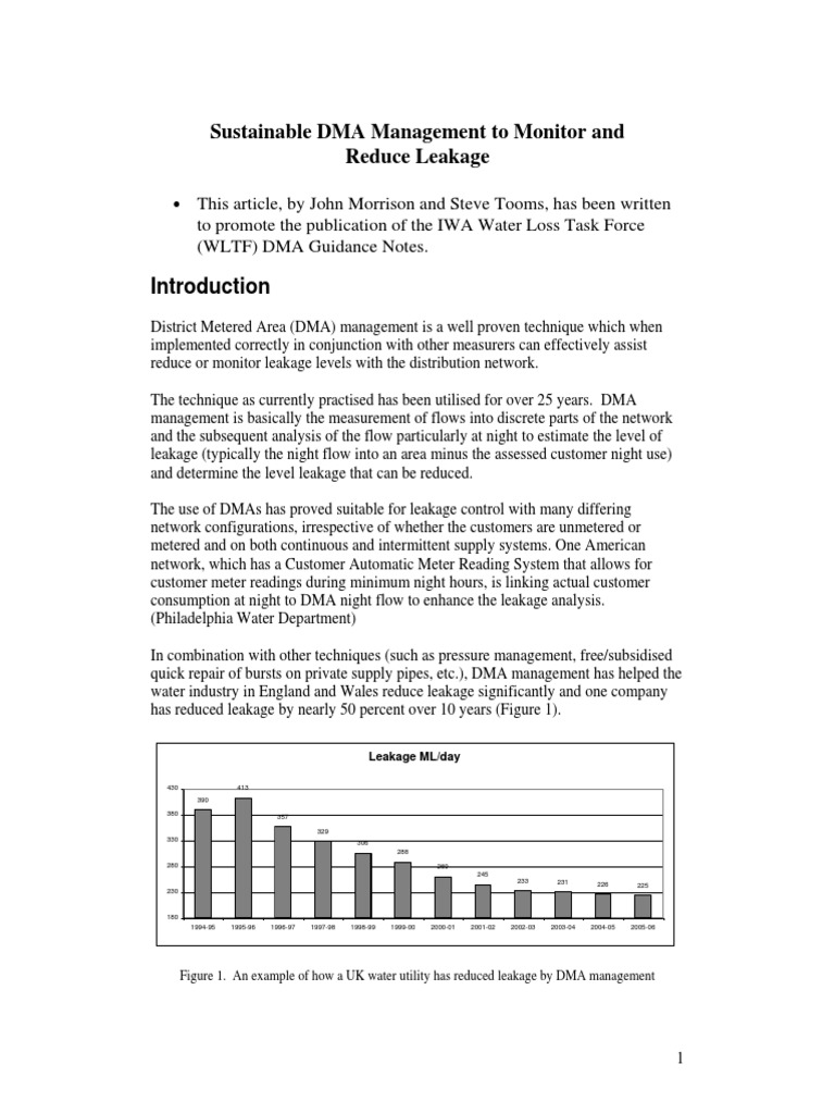 Implementing Sustainable DMA Management: A Long-Term Commitment to ...