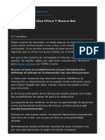 Cómo Besar A Una Chica Y Nunca Ser Rechazado