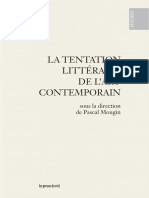 La Tentation Littéraire de L'art Contemporain. Pascal Mougin (Sous La Direction)