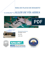 Curso taller de vía aérea Hospital General Playas de Rosarito