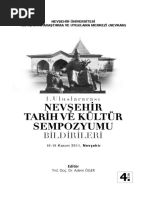 1670-Uluslararasi Nevsehir Tarix Ve Kultur Sempozyumu Bildirileri-Adem Oger-2011-452s PDF