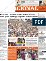 El Nacional, Edición Del 3 de Febrero de 2019