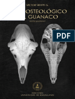 Atlas osteológico del Guanaco