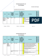 PG Shipmanagement Pte. LTD: Risk Assessment