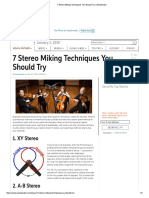 7 Stereo Miking Techniques You Should Try _ Sweetwater