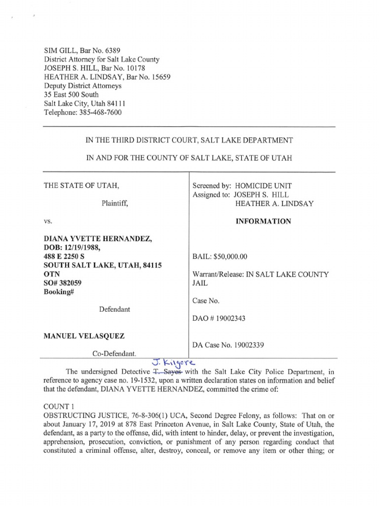 Diana Hernandez Indictment PDF