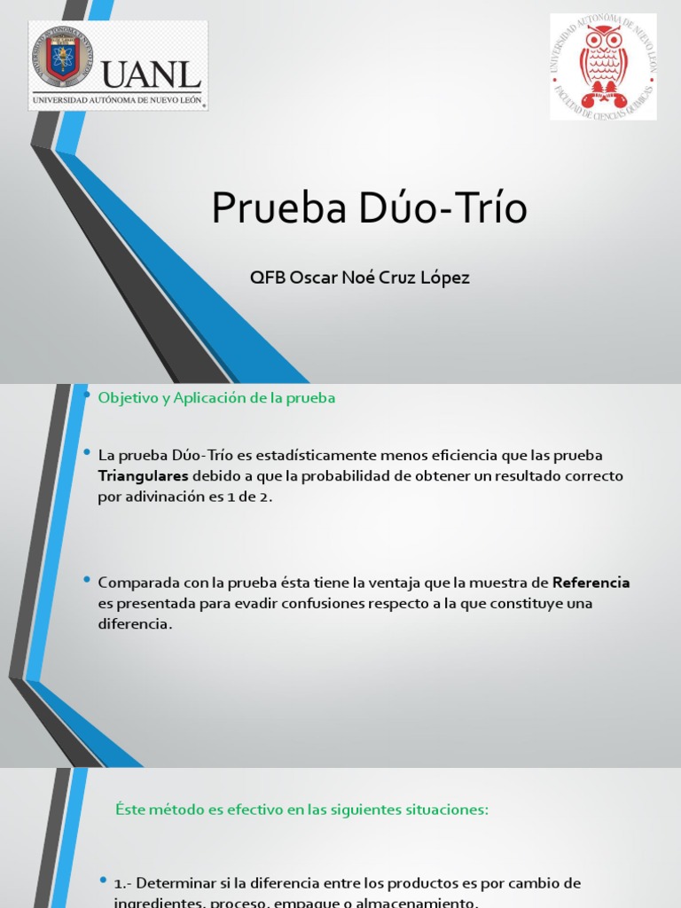 03 Prueba Duo Trio - Pareada | PDF | Probabilidad | Cerveza