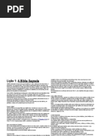 Aprendendo a bíblia 