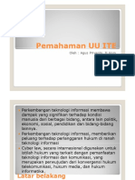 Pemahaman Regulasi ITE PDF
