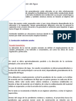 Conducción Del Agua - Canales Presentación 20-04-2017 PDF