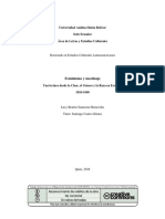 Feminismo y mestizaje Ecuador 1910-19