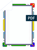 Colorful Flowpoint Border