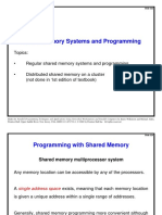 Shared Memory Systems and Programming