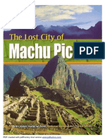 The Lost City of Machu Picchu PDF