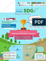 Pedoman Lomba Esai Nasional SDGs 2019