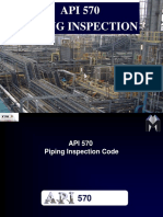 API 570 Piping Inspection: © Matthews Engineering Training LTD