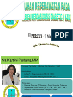 Asuhan Keperawatan Pada Pasien Ketoasidosis Diabetik (Kad)