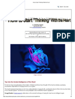 How to Start _Thinking_ With the Heart