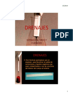 DRENAJES (Tipos, Complicaciones)