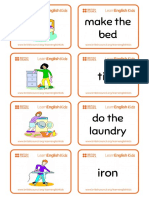 Flashcards Chores 2018 PDF