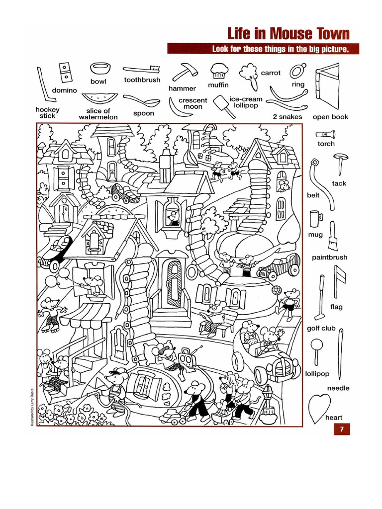 Hidden Picture PDF | PDF