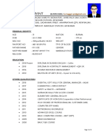 Aung Kyaw Myint CV