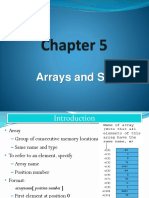 Array and Strings