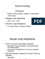 Infectious Diseases of The Nervous System | PDF | Streptococcus | Rabies