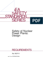 NS-R-1 Safety of Nuclear Power Plants - Design
