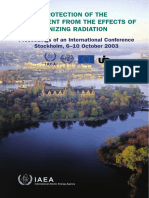 - Protection of Env. From Effects of Ionizing Radiation [Intl Conf] (IAEA Pub 1229) (2005)