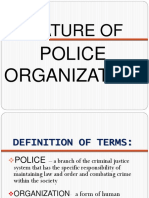 Nature of Police Organization