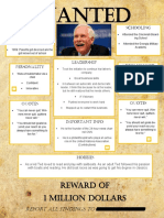 Student Work - WANTED Business Leader Poster