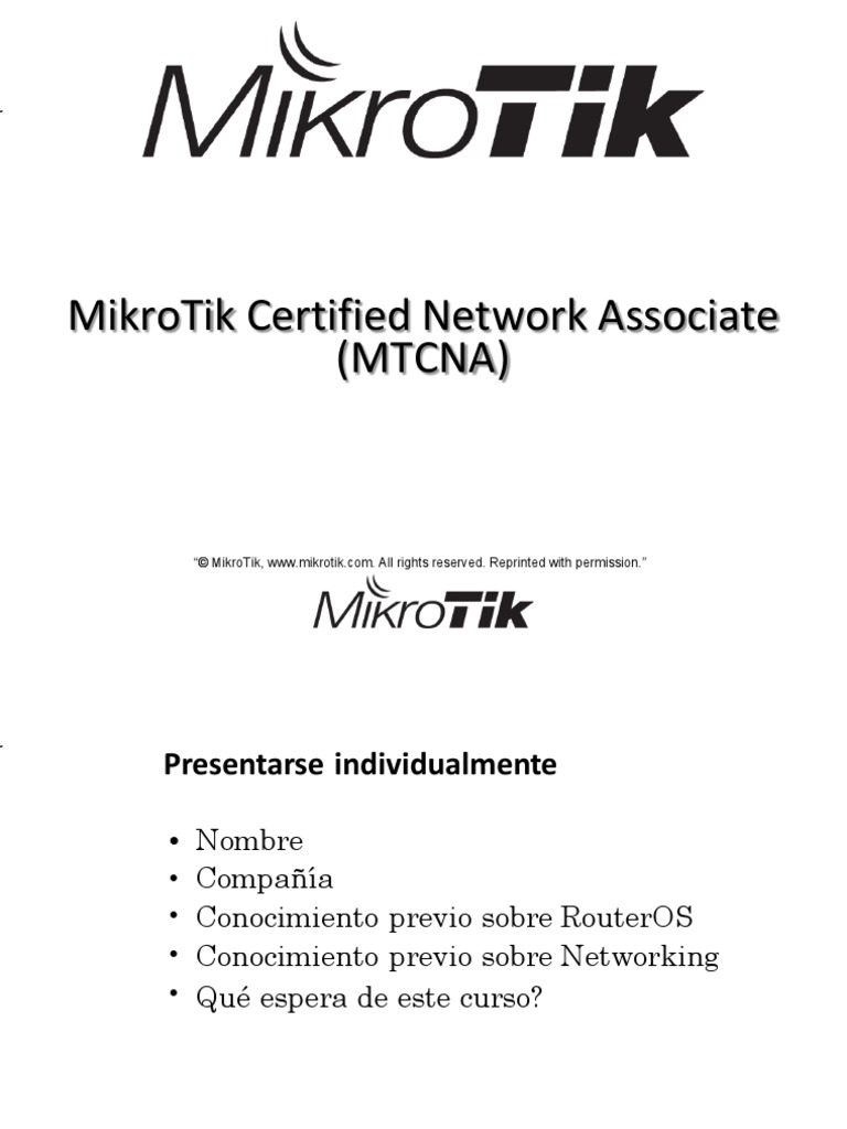 MTCNA Tests