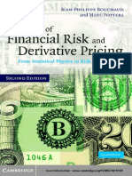 Theory of Financial Risk and Derivative Pricing - From Statistical Physics To Risk Management (S-B) ™ PDF