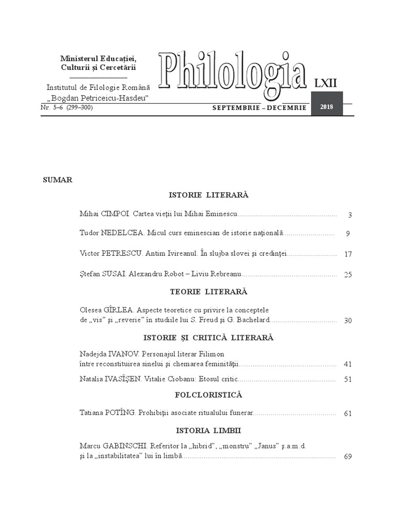 Philologia 5 6 2018