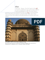 acoustics of gol gumbaz