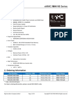 EMMC MA110 Series Datasheet