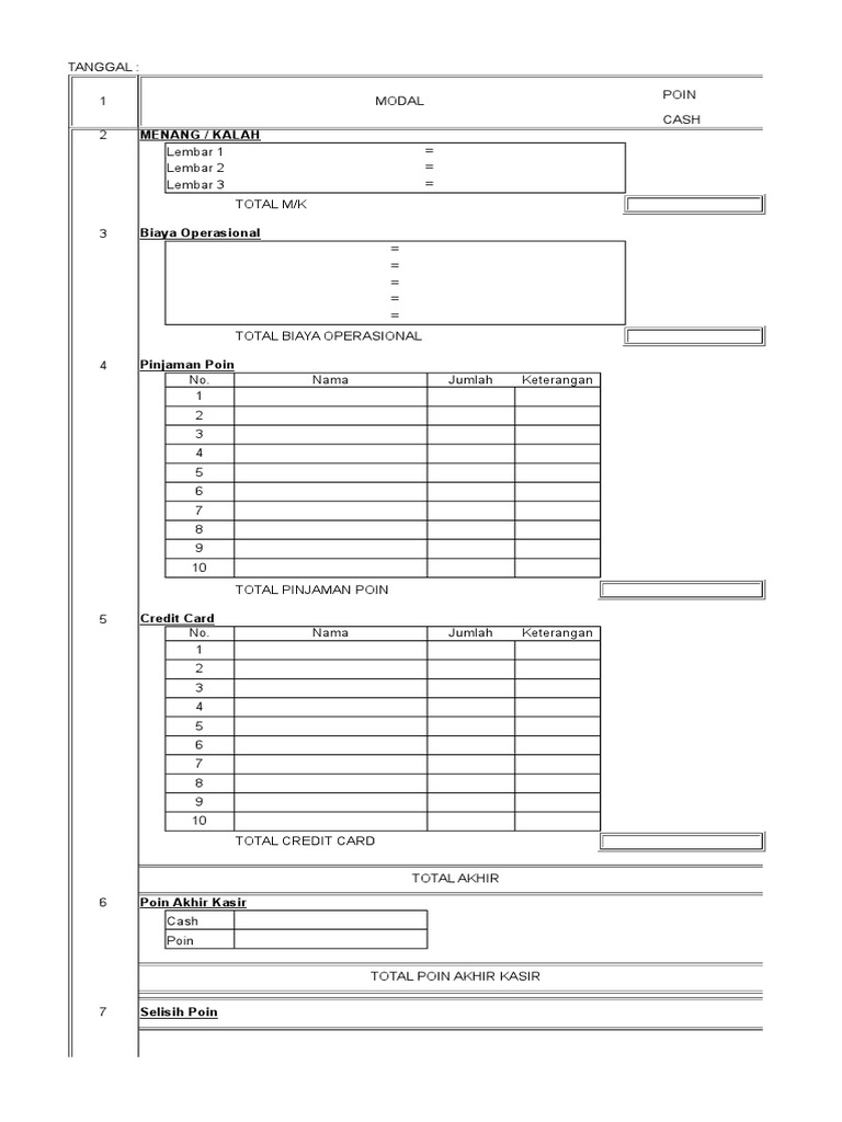 File Absensi Rapi | PDF