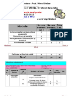 0 Planificare Consiliere Si Orientare Clasa A Viia Anul Scolar 20112012