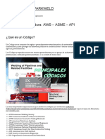 Códigos de Soldadura - Aws - Asme - API - Soldaduras Sparkweld