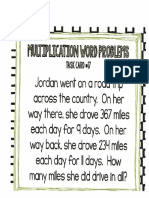 Multiplication Word Problem 17