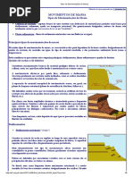 Tipos de Movimentações de Massa