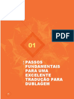 tradução para dublagem