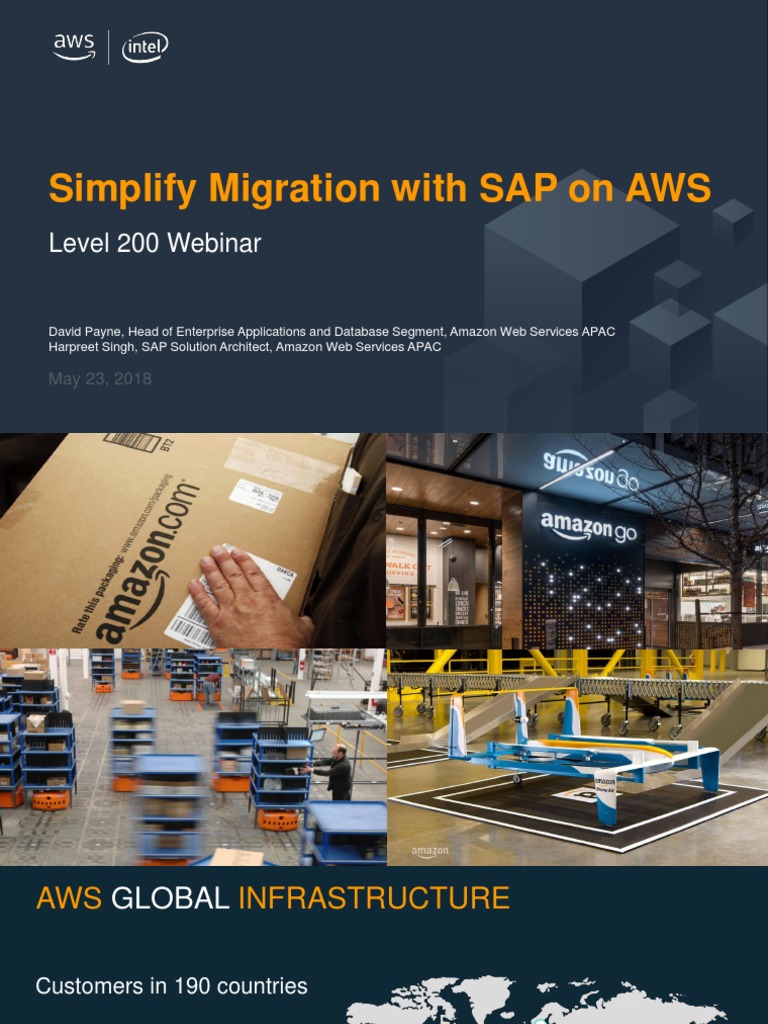 Simplify Migration With SAP On AWS Level 200 Webinar | PDF | Amazon Web ...
