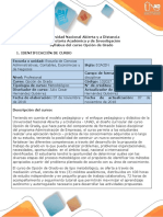 Syllabus Del Curso Opción de Grado PDF