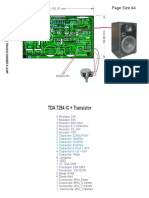 ELECTROINDIA_150 Watts Mono Amplifier Board DIY With 2sc5200, 2sa1943 & TDA7294