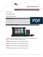 DTC P2336, Ford Focus Codificación Inyectores