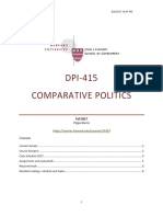 DPI415 Comparative Politics Syllabus Fall 2017