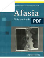 González Lázaro. Afasia. de La Teoria a La Práctica