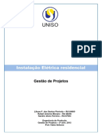 PROJETO - Instalação Elétrica Residencial